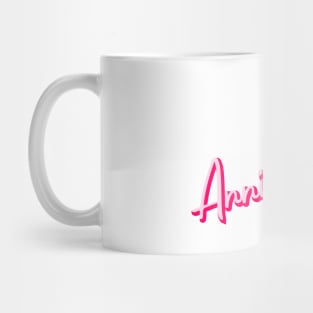 3rd Anniversary Pinky Mug